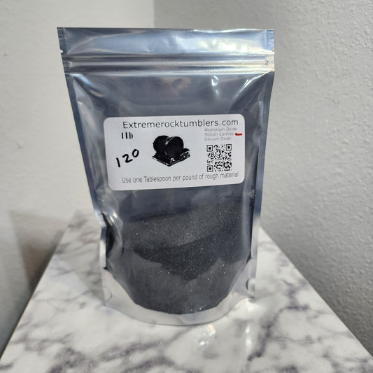 120 Grit Silicon Carbide, 1 Pound